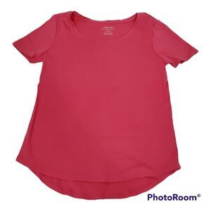 Chicos The Ultimate Tee Pink T-Shirt 0 (XS)